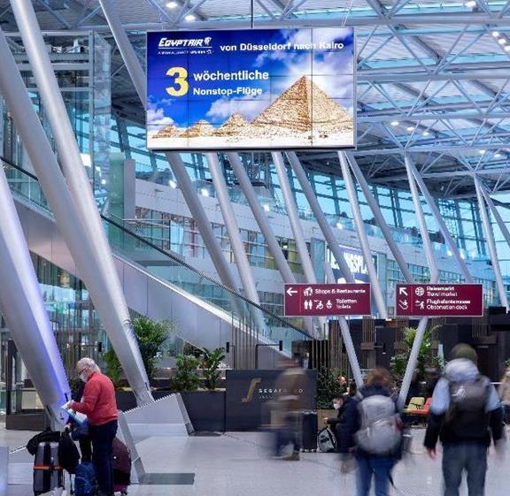 德國(guó)機(jī)場(chǎng)廣告