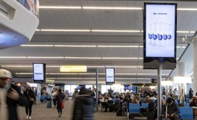 紐約機(jī)場廣告